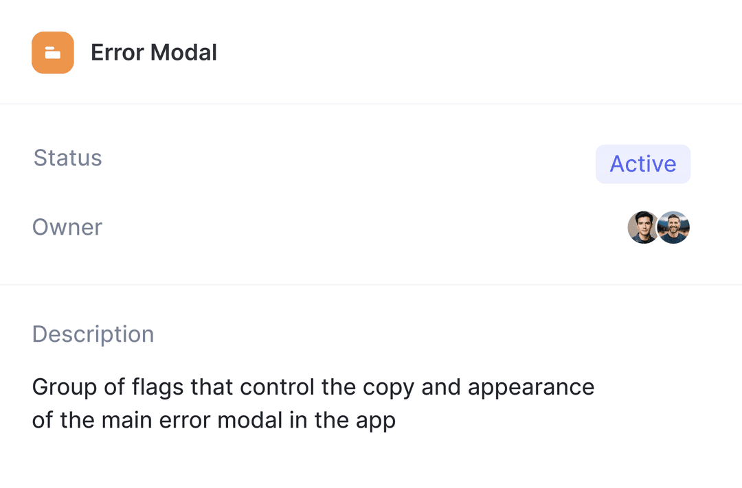 In-app copy