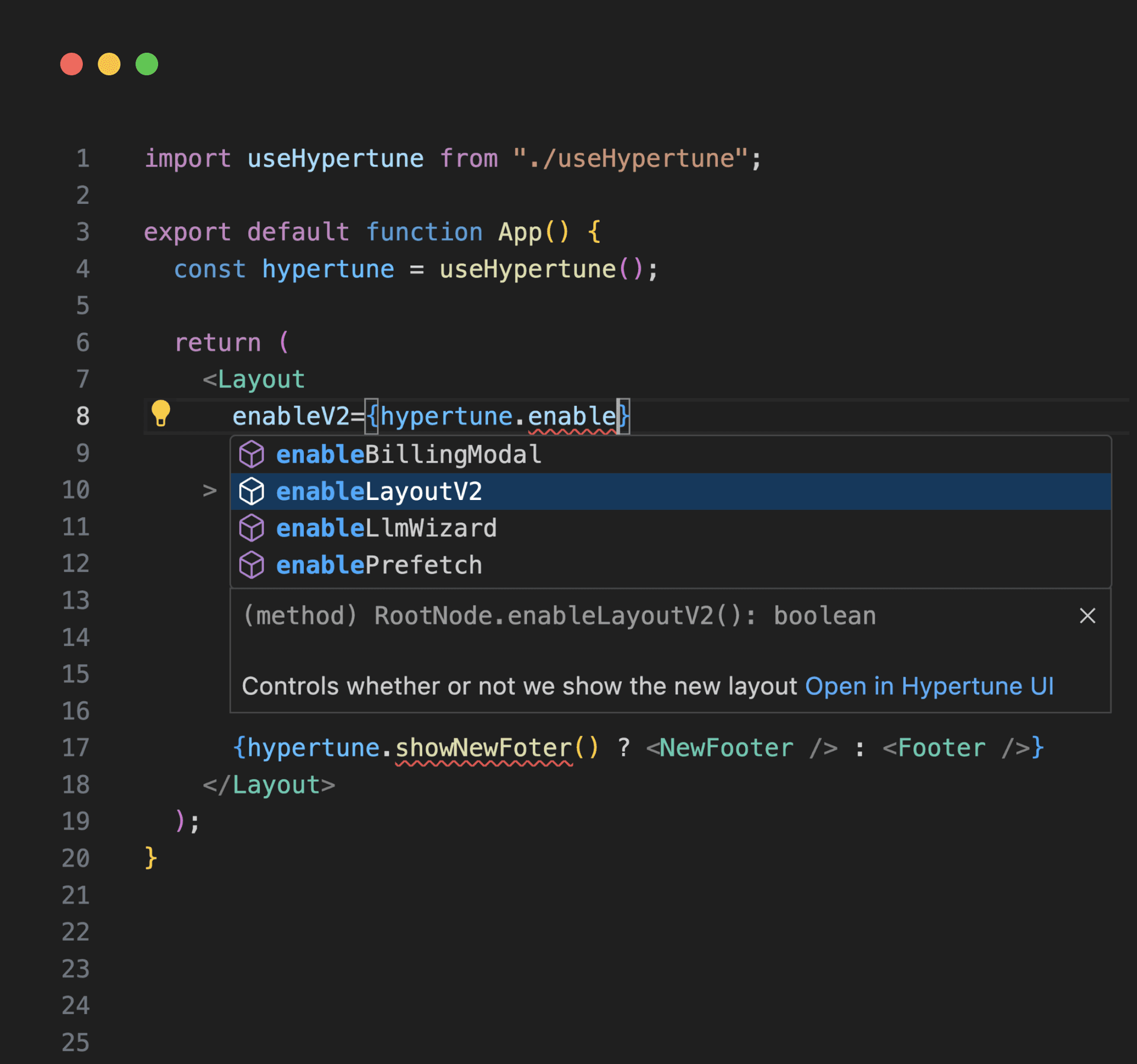 Static typing